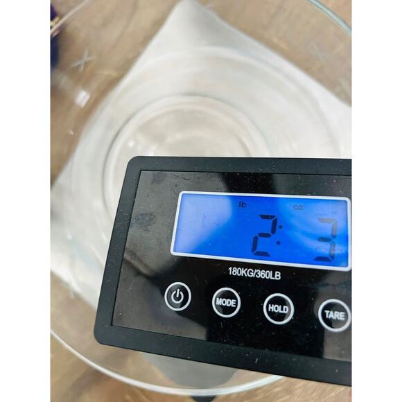 Princess House Crystal Chip & Dip Bowl Heritage Collection #401 Etched X Pattern - Picture 9 of 11